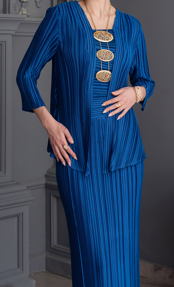 Miss Sleek Kebaya in French Blue