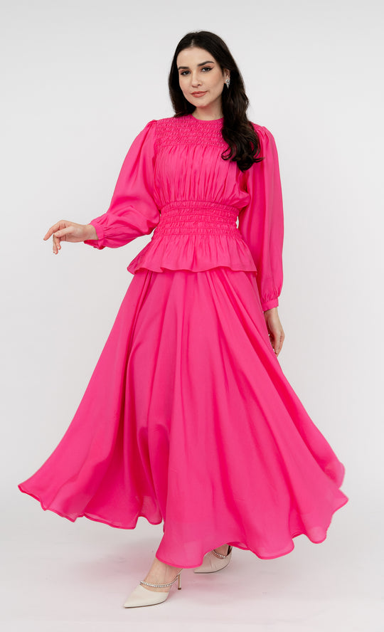 Valentina Top in Taffy Pink