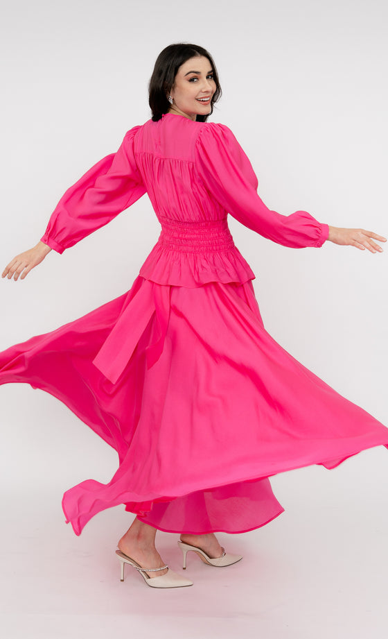 Valentina Skirt in Taffy Pink