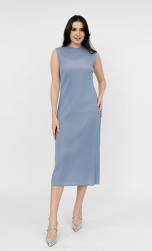  Miss Charm Dress in Cerulean Blue