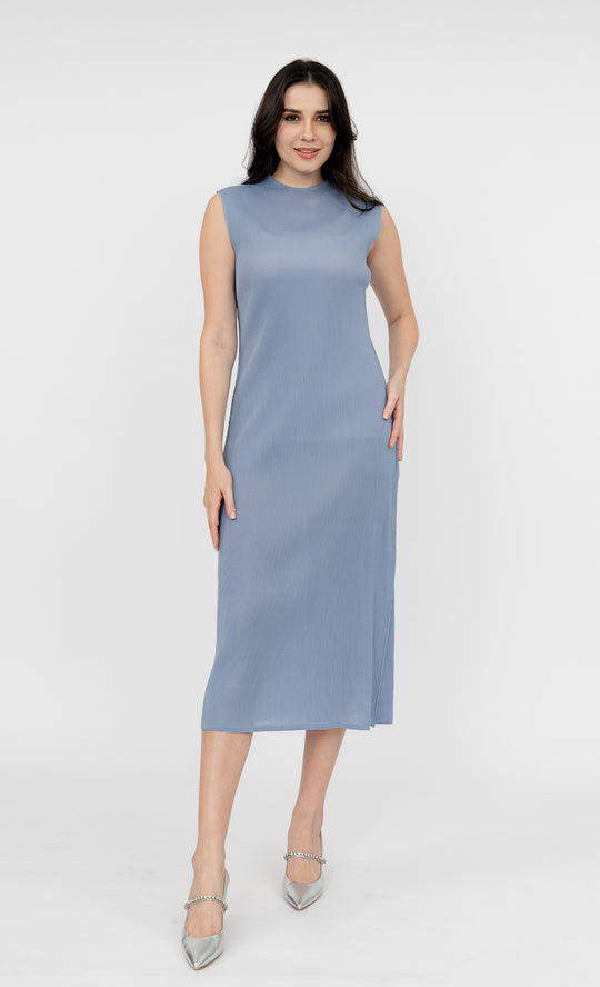 Miss Charm Dress in Cerulean Blue