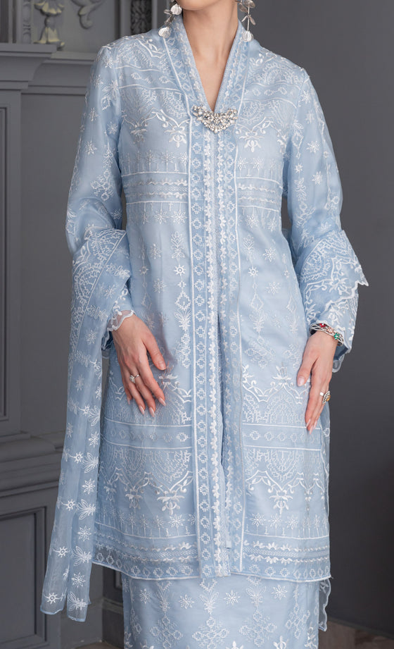 Grandeur Kebaya in Sky Blue