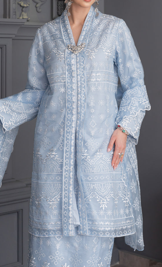 Grandeur Kebaya in Sky Blue