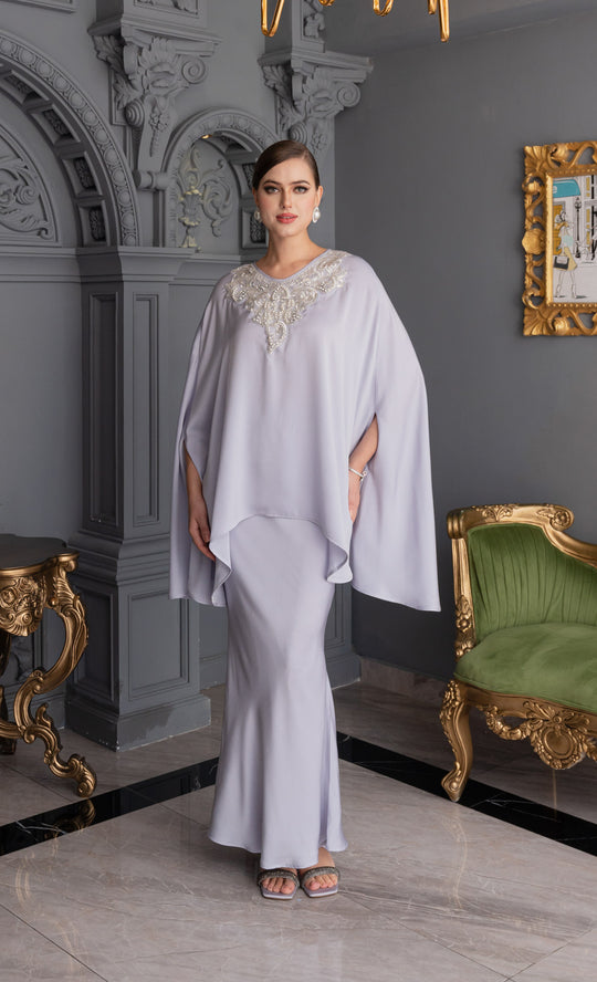 Lady Eliza Kurung in Dusty Lilac