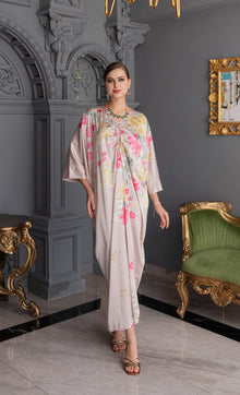  Fleur Caftan in Creamy Pink