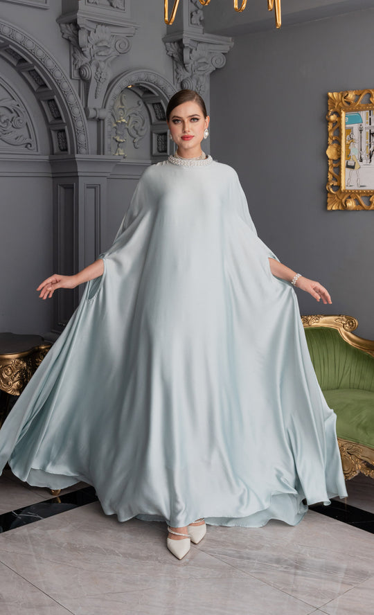 Lady Freya Dress in Skylight Blue