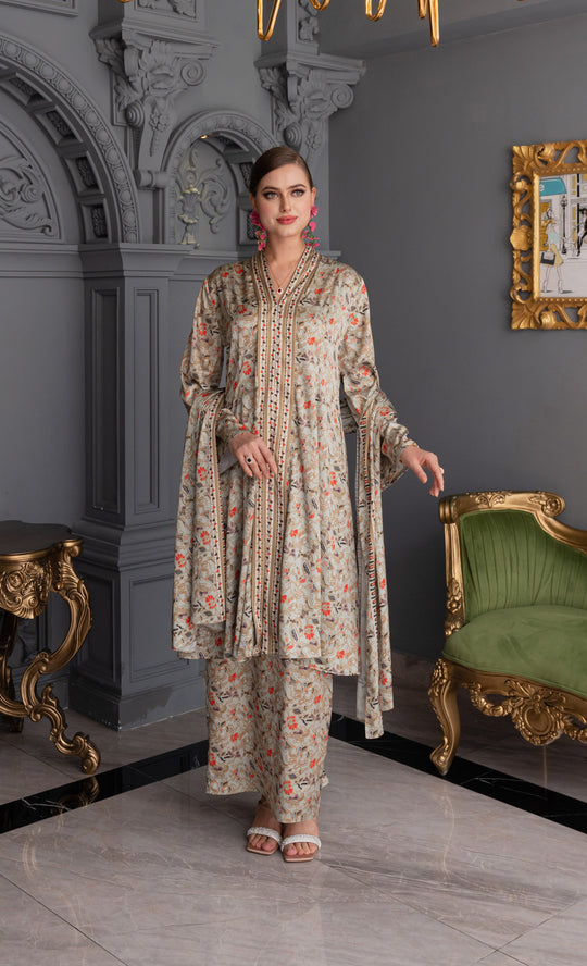 Delight Kebaya in Sage Orange