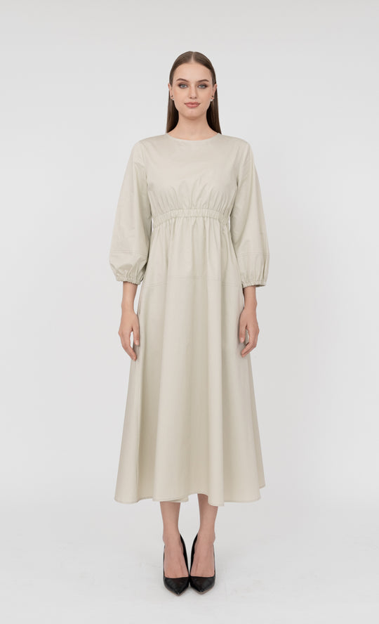 Harriet Dress in Whisper Green