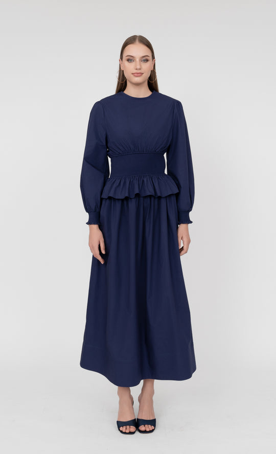 Victoria Top in Midnight Blue