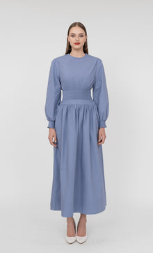  Victoria Skirt in Cerulean Blue