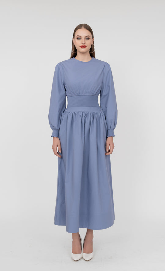 Victoria Skirt in Cerulean Blue