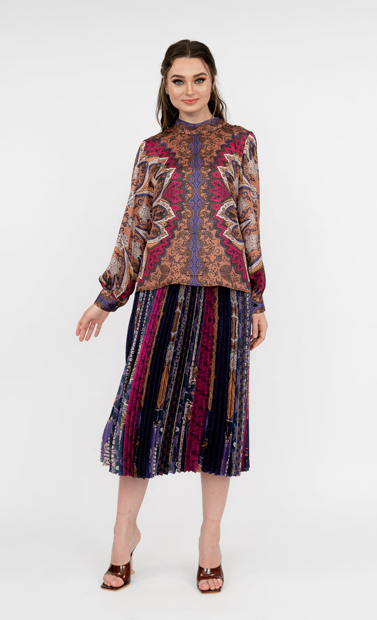 Luisa Top in Cashew Brown