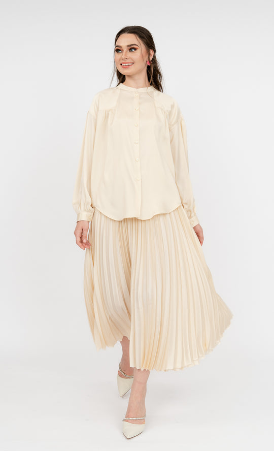 Natalia Top in Creme Brulee