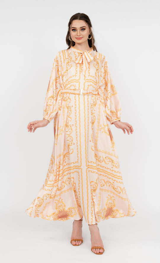 Gianna Oversized Dress in Buttercream