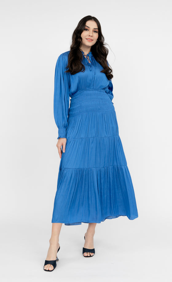 Estella Dress in French Blue