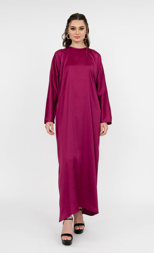 Natalia Caftan in Raspberry
