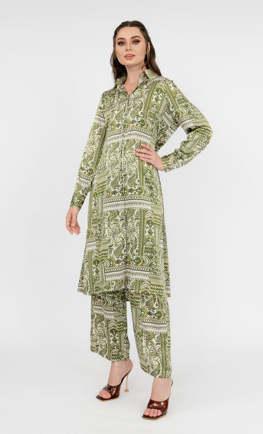 Florence Pants in Garden Green