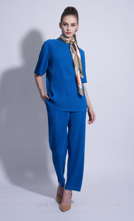 Miss Dandy Top in Swedish Blue