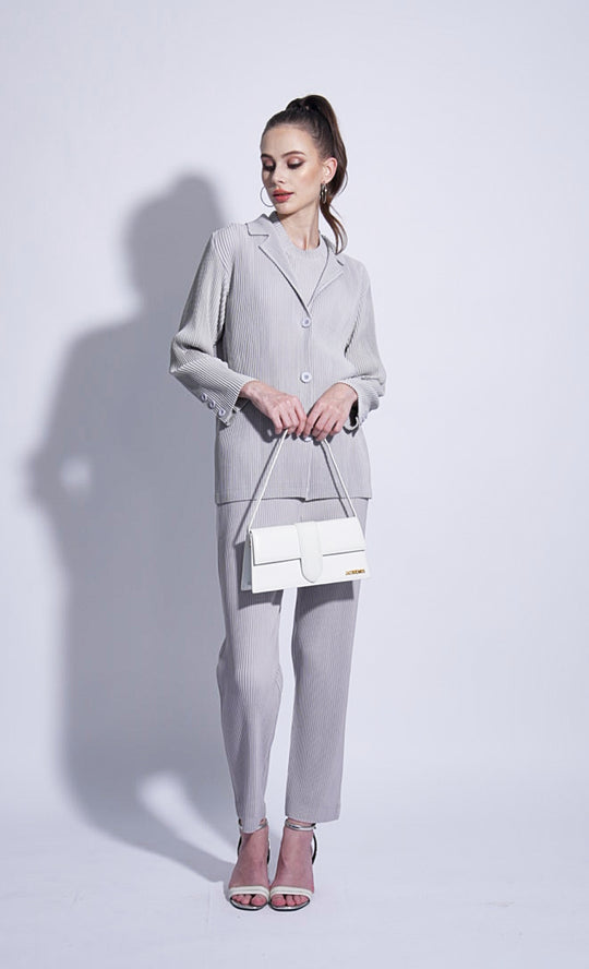 Miss Dandy Blazer in Pearl Gray