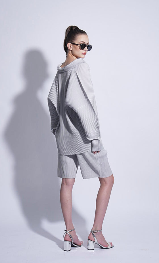 Miss Dandy Short Pants in Pearl Gray