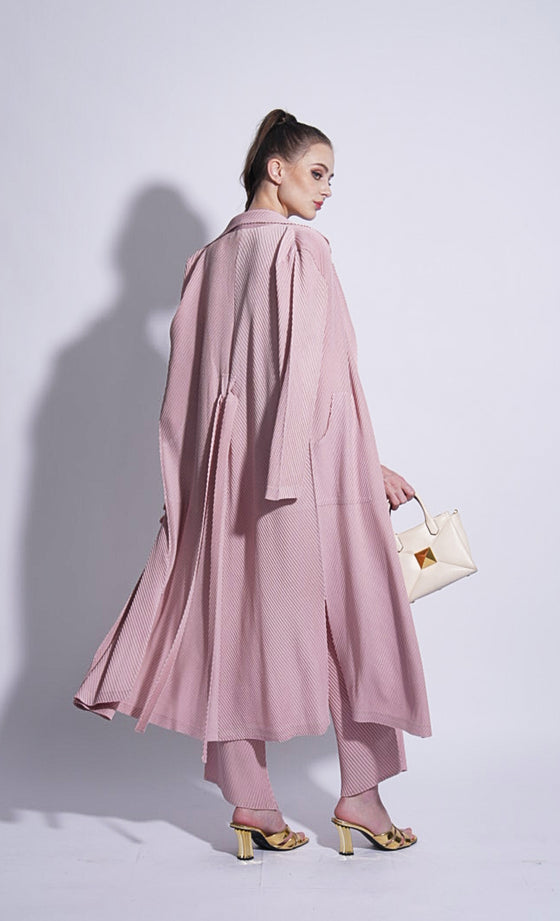 Miss Elevate Coat in Blush Peach