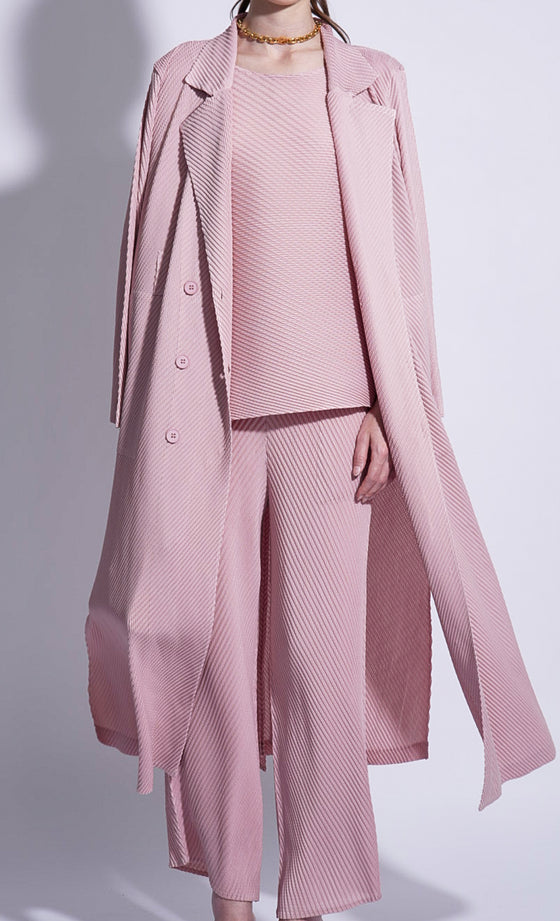 Miss Elevate Coat in Blush Peach