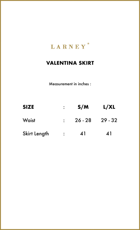 Valentina Skirt in Laguna Yellow