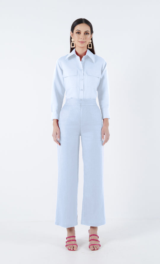 Sahara Pants in Cerulean Blue