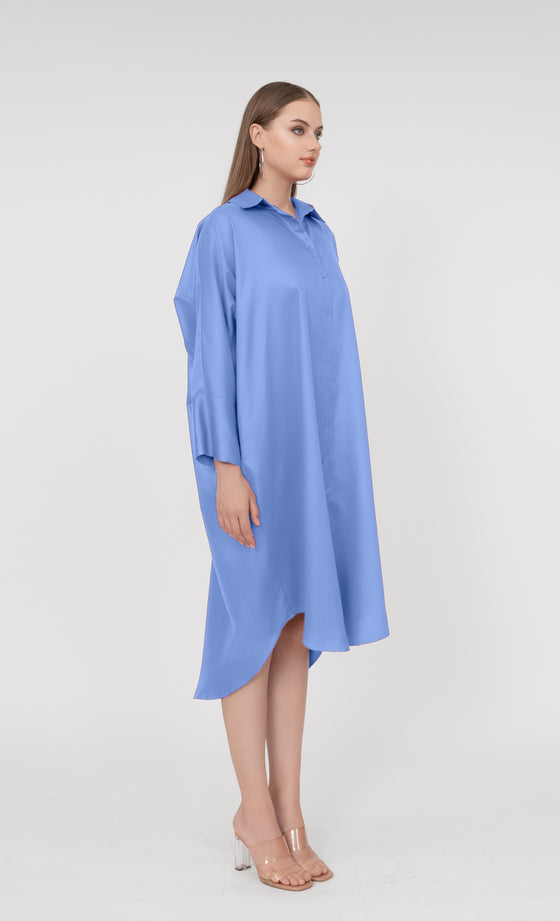 Alice Oversized Shirt in Pacific Coast