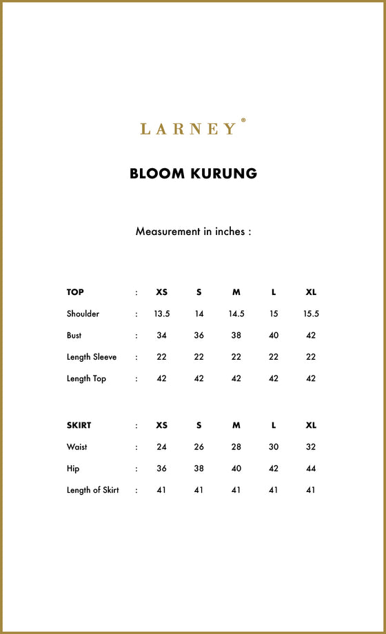 Bloom Kurung in Magenta