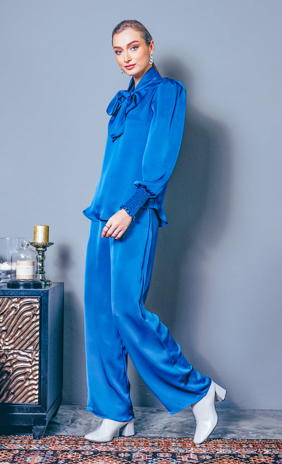 Marienne Pants in Sapphire Blue