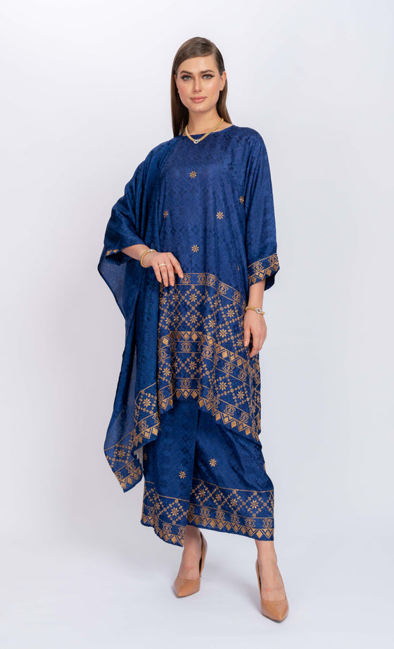 Miss Grace Kurung in Royal Blue