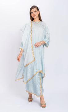  Miss Desire Kurung in Light Blue