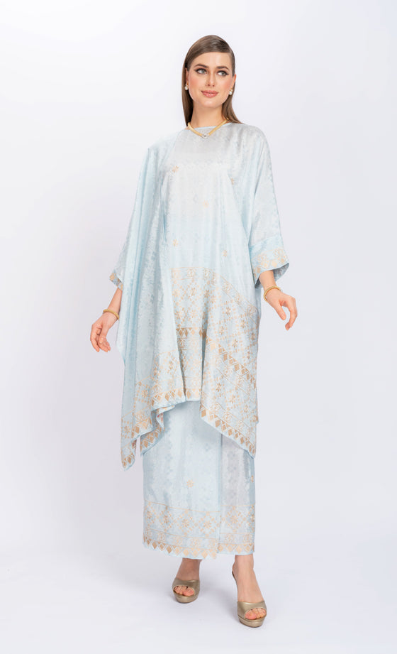 Miss Grace Kurung in Light Blue