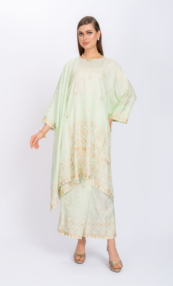 Miss Grace Kurung in Mint