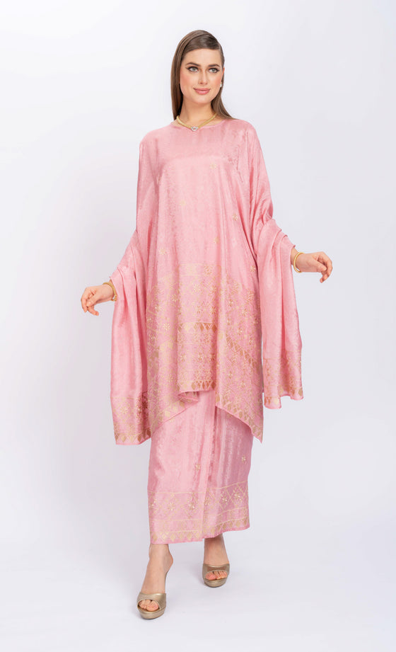 Miss Grace Kurung in Pink