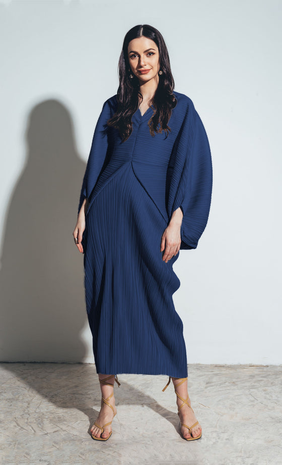 Miss Liberty Dress in Yale Blue