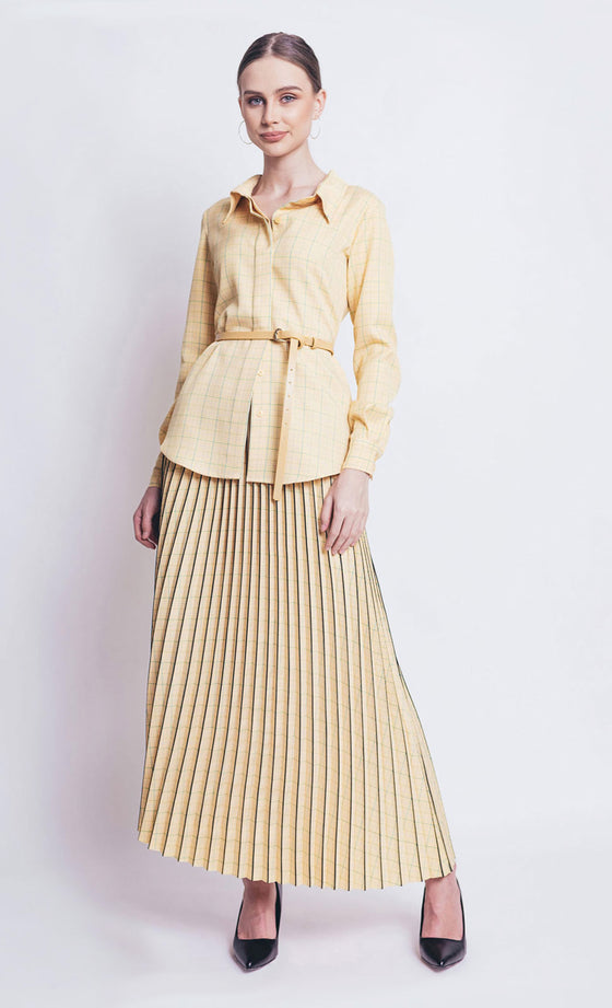 Camellia Shirt in Yellow