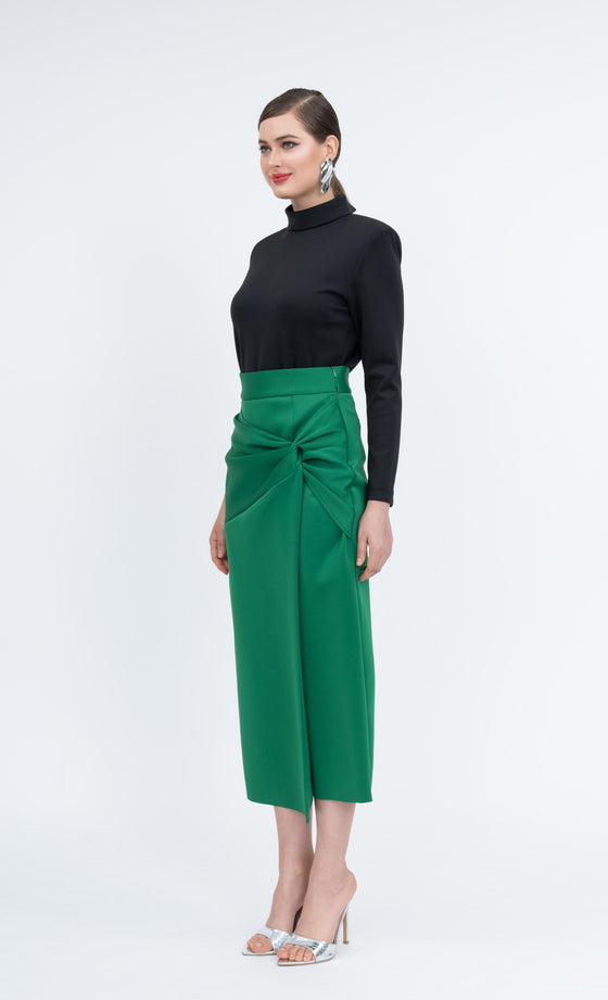 Darla Skirt in Green Bee