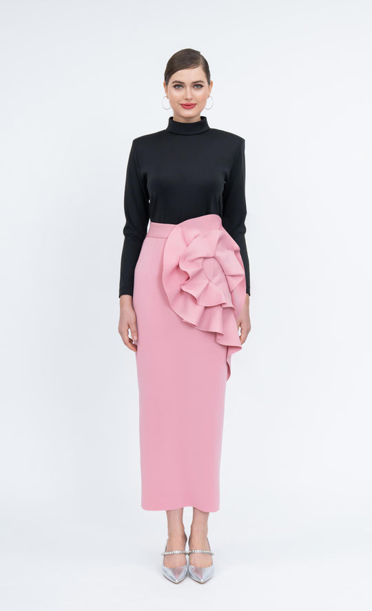 Vera Skirt in Bridal Rose