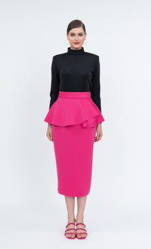  Nellie Skirt in Fuchsia Pink