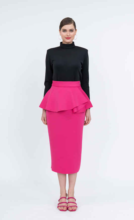 Nellie Skirt in Fuchsia Pink