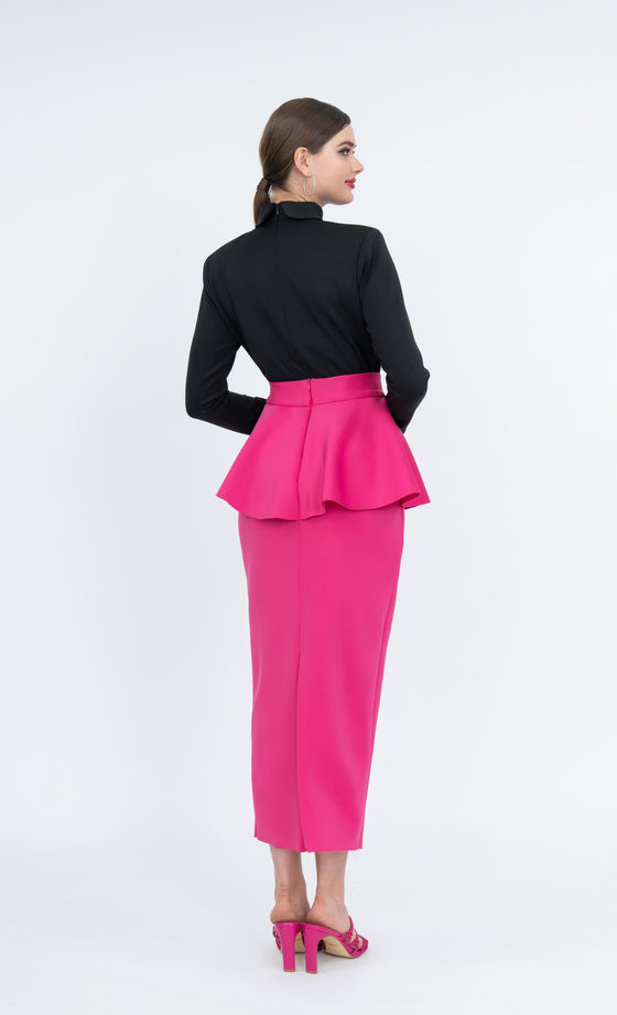Nellie Skirt in Fuchsia Pink