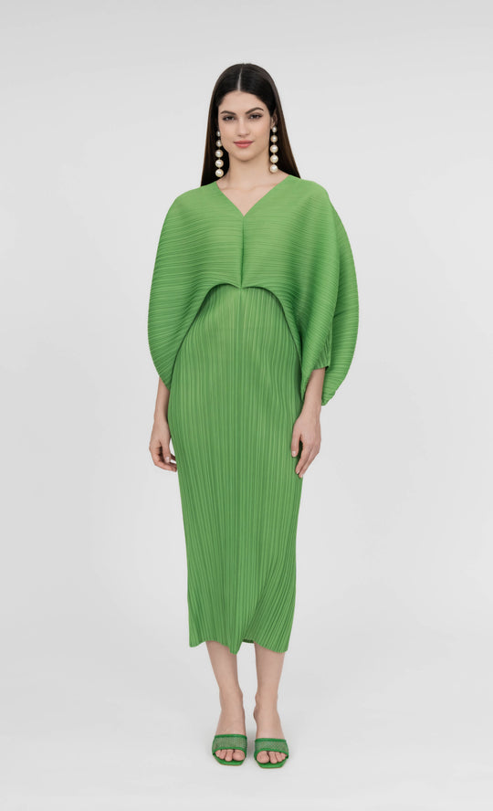 Miss Liberty Dress in Classic Green