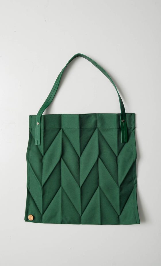 Miss Flair Totebag in Emerald Green