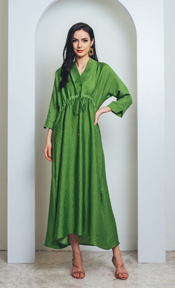 Ella Caftan in Green
