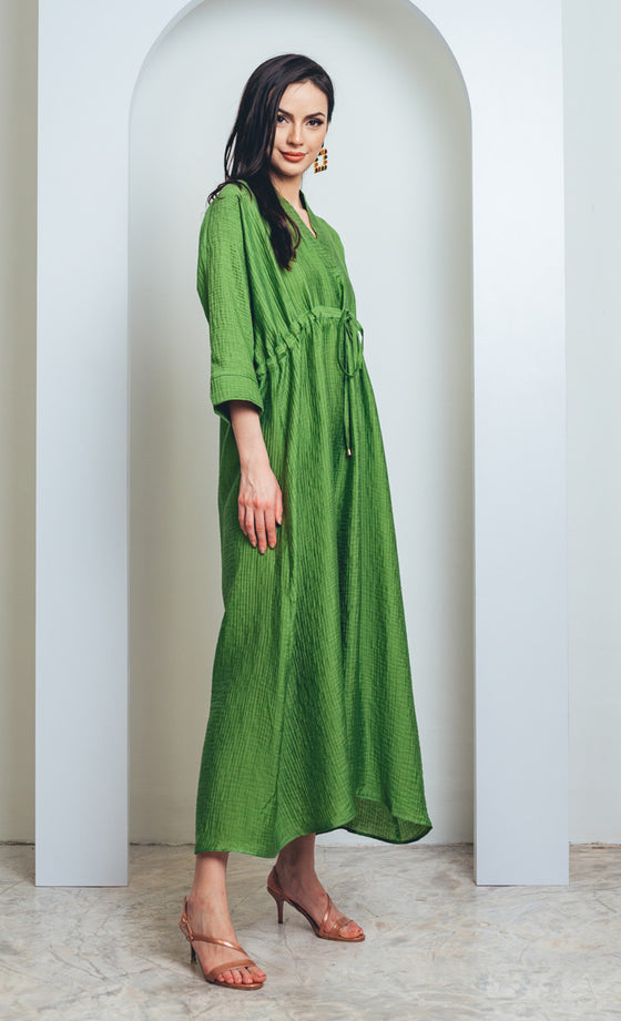 Ella Caftan in Green