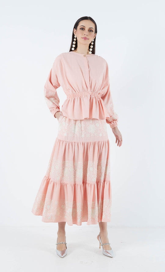 Marrakech Top in Peach