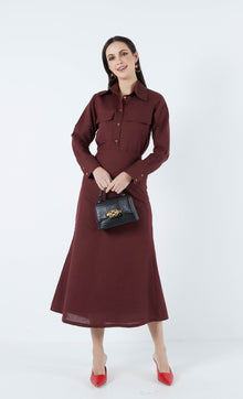  Jardin Skirt in Plum