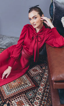  Marienne Skirt in Cherry Red